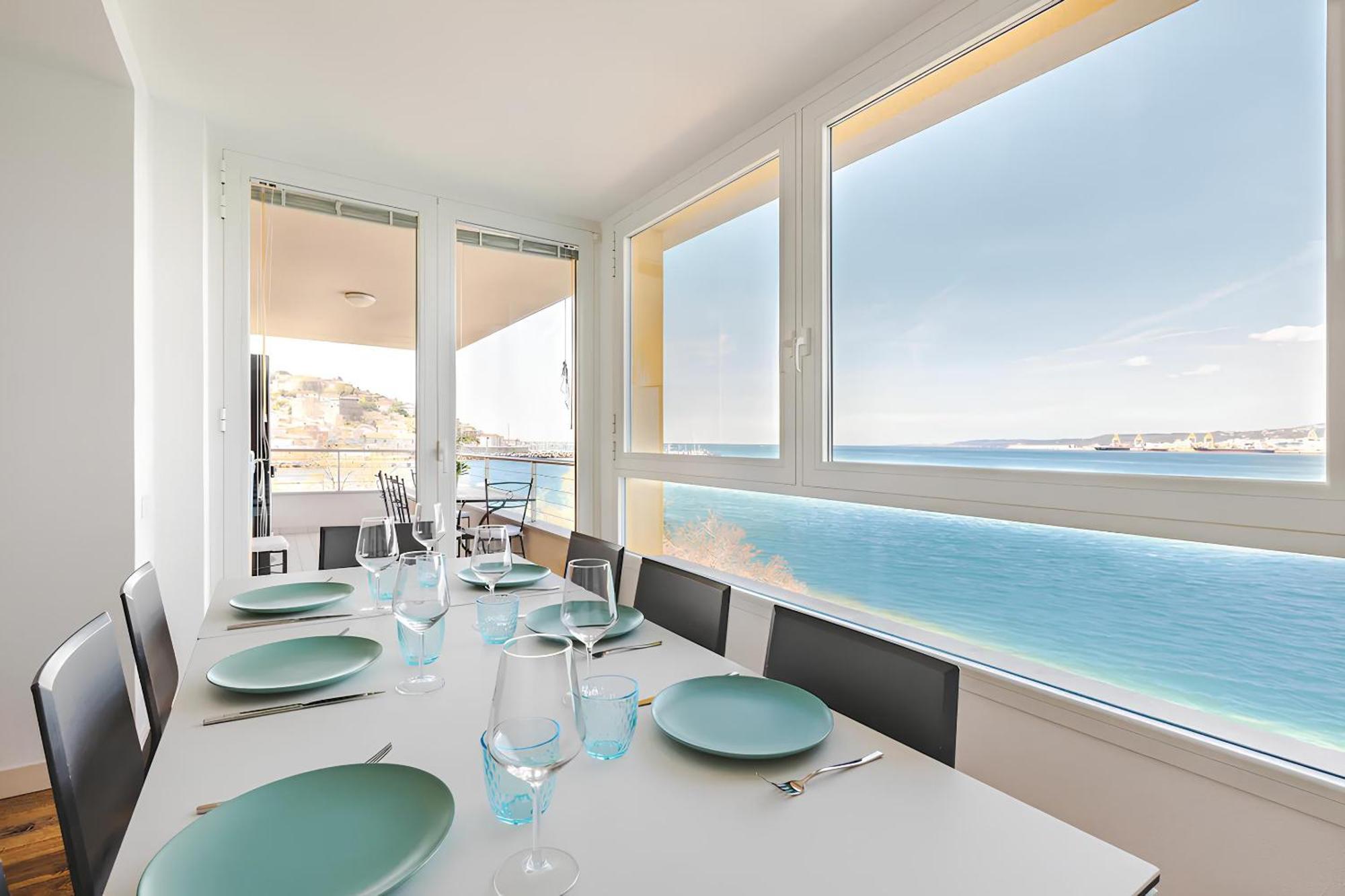 Attico Riva Mare Apartment มูเจีย ภายนอก รูปภาพ